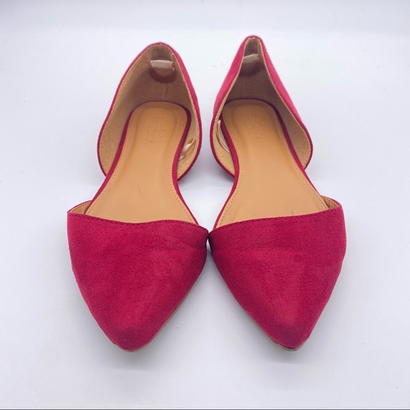 Maroon Ballet Flats - Picture 2 of 6